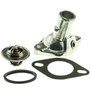 Motorad Thermostat Kit-195 Degrees w/ Gasket and Seal 4993KT - angled view