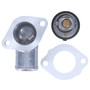 Motorad Fail-Safe Thermostat Kit-195 Degrees w/ Gasket 5177KTFS - bottom view