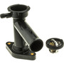 Motorad Thermostat Kit-195 Degrees w/ Seal 5332KT - angled view