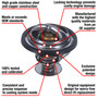 Motorad Fail-Safe Thermostat-180 Degrees w/ Seal 7307-180