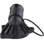 Motorad Engine Coolant Thermostat Housing Cover CH5641 - Direct Fit - back view