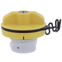 Motorad Locking Flex Fuel Tank Cap MGC607 - front view
