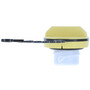 Motorad Non-Locking Tethered Flex Fuel Tank Cap MGC637T - back view