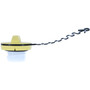 Motorad Non-Locking Tethered Flex Fuel Tank Cap MGC639T - left view