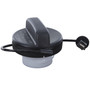 Motorad Non-Locking Tethered Fuel Tank Cap MGC936T - left view