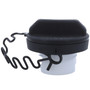 Motorad Non-Locking Tethered Fuel Tank Cap MGC939T - front view