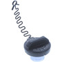 Motorad Non-Locking Tethered Fuel Tank Cap MGC845T - angled view