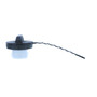 Motorad Non-Locking Tethered Fuel Tank Cap MGC838T - left view