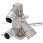 Motorad Engine Coolant Fail-Safe Thermostat Housing Assembly w/ Seal TA5985FS - angled view