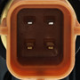 Motorad Integrated Housing Thermostat-180 Degrees TA1051 - connector view