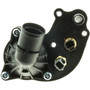 Motorad Engine Coolant Thermostat Housing Assembly with Sensor and Seal TA2204S - top view