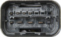 Marelli Headlight Assembly LUS6832 - connector view