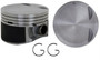 Enginetech P3089(4)100 Hypereutectic 1.00mm Oversized Piston Set for 1991-1998 Saturn SC SC2 SL2 SW2 - Set of 4 - OEM-Spec