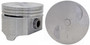 Enginetech P1506(4)040 Cast .040" Oversized Piston Set for 1974-1990 Ford Mercury Mustang Ranger Capri Aerostar Courier - Set of 4