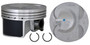 Enginetech P4866(4)STD Cast Standard Piston Set for 2002-2006 Acura RSX - Set of 4 - OEM-Spec - For Engine Rebuilds - Bore-Matched