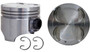 Enginetech P4699(4).50 Cast .50mm Oversized Piston Set for 1995-2002 Kia Sportage - Set of 4 - OEM-Spec - For Engine Rebuilds