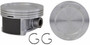 Enginetech P5071(1).50 Cast .50mm Oversized Piston for 2006-2011 Chevy Buick Pontiac Saturn Lucerne Terraza Impala Malibu - Single