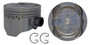 Enginetech P4630(4).50 Cast .50mm Oversized Piston Set for 1993-2001 Chevy Geo Suzuki Tracker Sidekick Vitara X-90 - Set of 4