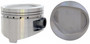 Enginetech P1588(6)STD Cast Standard Piston Set for 1987-1998 Dodge Chrysler Plymouth Hyundai LeBaron New Yorker TC Maserati - Set of 6