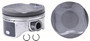 Enginetech P4028(4)STD Cast Standard Piston Set for 2008-2014 Toyota Pontiac Scion Vibe xD Corolla Matrix - Set of 4 - OEM-Spec