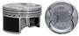 Enginetech P4834(4)STD Hypereutectic Standard Piston Set for 2003-2011 Honda Accord Element - Set of 4 - OEM-Spec - For Engine Rebuilds