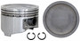 Enginetech P4774(6)100 Cast 1.00mm Oversized Piston Set for 1997-2000 Mitsubishi Montero Montero Sport - Set of 6 - OEM-Spec