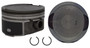 Enginetech P5056(8).50 Cast .50mm Oversized Piston Set for 2005-2010 Ford Mercury Explorer Explorer Sport Trac F-150 Mustang - Set of 8