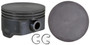 Enginetech P5036(8)100 Hypereutectic 1.00mm Oversized Piston Set for 2005-2009 Chevy GMC Buick Pontiac LaCrosse Rainier Escalade - Set of 8