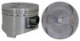 Enginetech P4751(1)STD Cast Standard Piston for 1994-1997 Honda Acura Isuzu CL Accord Odyssey Prelude Oasis - Single - OEM-Spec