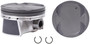 Enginetech P4400(4)STD Cast Standard Piston Set for 2011-2016 Hyundai Kia Elantra Elantra Coupe Elantra GT Forte - Set of 4