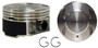 Enginetech P5002(1)STD Hypereutectic Standard Piston for 1996-2009 Ford Lincoln Mercury Mazda Escape Five Hundred Freestyle Fusion - Single