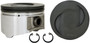 Enginetech P4744(1)STD Cast Standard Piston for 1996-2004 Mercury Nissan INFINITI QX4 Villager Frontier Pathfinder Quest - Single