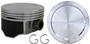 Enginetech P5037(1).50 Hypereutectic .50mm Oversized Piston for 2004-2006 Chevy GMC Isuzu Avalanche 1500 Express 2500 - Single