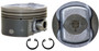 Enginetech P4020(4)STD Hypereutectic Standard Piston Set for 2007-2012 Nissan Sentra - Set of 4 - OEM-Spec - For Engine Rebuilds