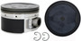 Enginetech P4745(4)100 Cast 1.00mm Oversized Piston Set for 1995-2004 Toyota Tacoma - Set of 4 - OEM-Spec - For Engine Rebuilds
