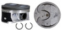 Enginetech P5091(6)STD Cast Standard Piston Set for 2012-2017 Chevy GMC Buick Cadillac Enclave LaCrosse ATS CTS SRX - Set of 6