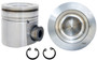 Enginetech P5059(6)100 Cast 1.00mm Oversized Piston Set for 2003-2004 Dodge Ram 2500 Ram 3500 - Set of 6 - OEM-Spec - For Engine Rebuilds