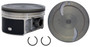 Enginetech P5070(8)STD Hypereutectic Standard Piston Set for 2006-2013 Chevy GMC Cadillac Escalade Silverado 1500 Suburban 1500 - Set of 8