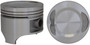 Enginetech P4129(4).50 Cast .50mm Oversized Piston Set for 1983-1995 Kia Mazda Sportage 626 B2000 - Set of 4 - OEM-Spec - Bore-Matched