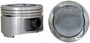Enginetech P4713(4)STD Cast Standard Piston Set for 1993-1997 Toyota Celica Corolla - Set of 4 - OEM-Spec - For Engine Rebuilds