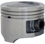 Enginetech P3024(1).50 Cast .50mm Oversized Piston for 1987-1996 Ford Mercury Escort EXP Lynx Tracer - Single - OEM-Spec