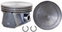 Enginetech P5083(6).50 Hypereutectic .50mm Oversized Piston Set for 2007-2010 Dodge Chrysler 300 Avenger Challenger Charger - Set of 6