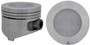 Enginetech P1564(1).50 Cast .50mm Oversized Piston for 1986-1992 Ford Merkur Bronco II Ranger Scorpio - Single - OEM-Spec