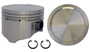 Enginetech P4602(4).50 Cast .50mm Oversized Piston Set for 1991-1998 Nissan INFINITI G20 200SX NX Sentra - Set of 4 - OEM-Spec