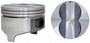 Enginetech P3085(1)040 Cast .040" Oversized Piston for 1970-1976 Pontiac Bonneville Catalina Executive Firebird Grand Am - Single