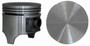Enginetech P6020(6)030 Cast .030" Oversized Piston Set for 1961-1972 Ford Mercury Bronco Country Sedan Country Squire - Set of 6