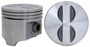 Enginetech P1537(8)STD Cast Standard Piston Set for 1957-1967 Chevy GMC Pontiac Suburban Truck 3B 3C 3D 3E - Set of 8 - OEM-Spec