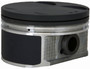 Enginetech P4720(6)100 Cast 1.00mm Oversized Piston Set for 1994-2006 Toyota Lexus ES300 RX300 Avalon Camry Sienna - Set of 6