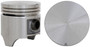 Enginetech P1515(1)040 Cast .040" Oversized Piston for 1960-1987 Dodge Chrysler Plymouth Cordoba Fifth Avenue LeBaron New Yorker - Single