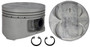Enginetech P4741(4).50 Cast .50mm Oversized Piston Set for 1997-2001 Honda Prelude - Set of 4 - OEM-Spec - For Engine Rebuilds